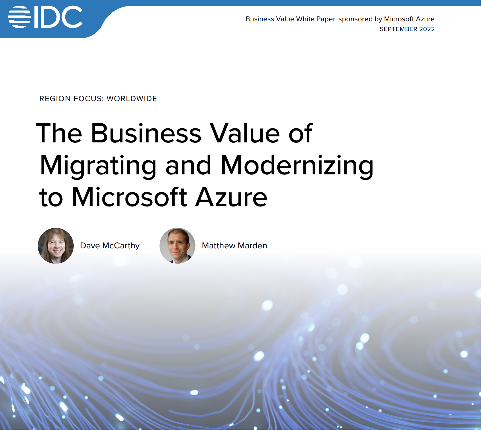 The Business Value of Microsoft Azure for SQL Server and Windows Server Workloads