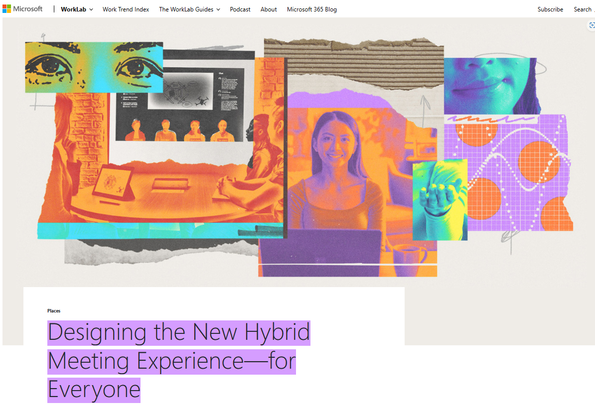 Designing the New Hybrid Meeting Experience—for Everyone