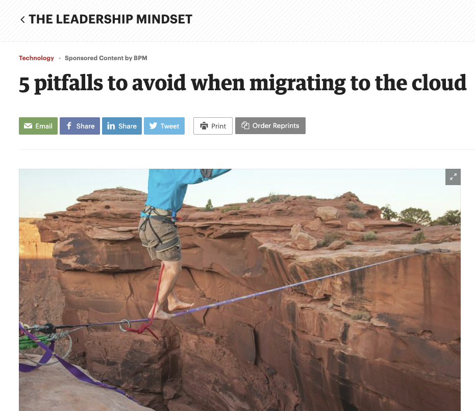 5 Pitfalls to Avoid When Migrating to the Cloud